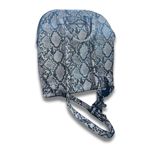 Snake Print Backpack Purse A New Day Womens Faux Leather With Adjustable Straps - Picture 3 of 6